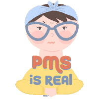 girl period Sticker by Dita W. Yolashasanti