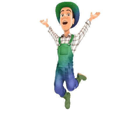duquima giphygifmaker jumping hero mascote Sticker