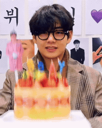 Celebrating Happy Birthday GIF