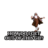 Get Out Of Here Breaking The Fourth Wall Sticker