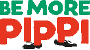 Pippi Longstocking Sticker by Astrid Lindgren Official