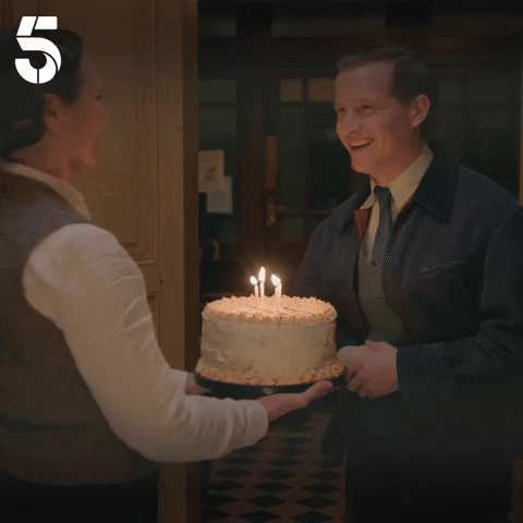 Happy Birthday Cake GIF by Channel5UK
