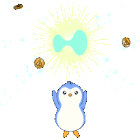 Crypto Penguin Sticker by Pudgy Penguins