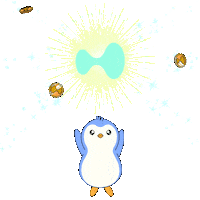 Crypto Penguin Sticker by Pudgy Penguins