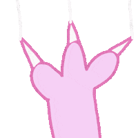 Kitten Scratch Sticker