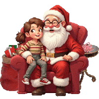 Santa Claus Sticker