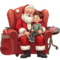 Santa Claus Sticker