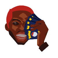 Big Man Pokemon Sticker