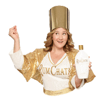 Gold Cap Sticker by RumChata