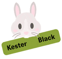 kesterblack beauty vegan bunny rabbit Sticker