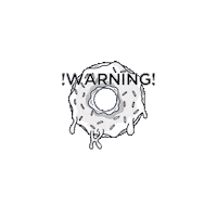 Donut Sticker by Kinetic Kitchen