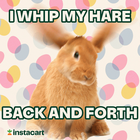 Hip Hop Bunny GIF by Instacart