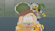 scared eric cartman GIF by South Park 
