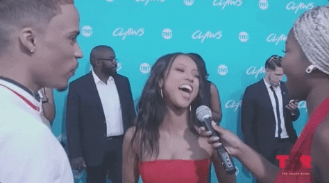 Karrueche Tran Laughing GIF by The Shade Room