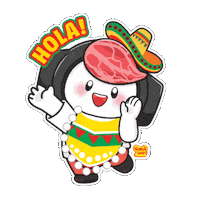 Happy Celebration Sticker by Pepper Lunch