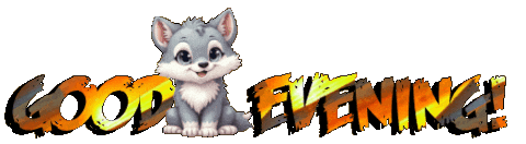 Panda Bear Fox Sticker