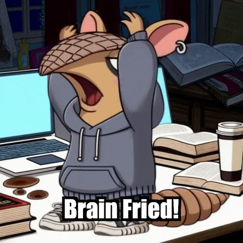 All Nighter Exams GIF by Chillo Dillo