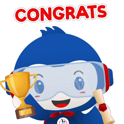 globalprestasischool giphyupload congrats congratulations gps Sticker