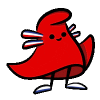 Excited France Sticker