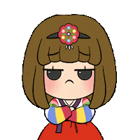 Girl No Sticker by knto