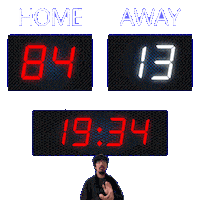 13 Away Sticker