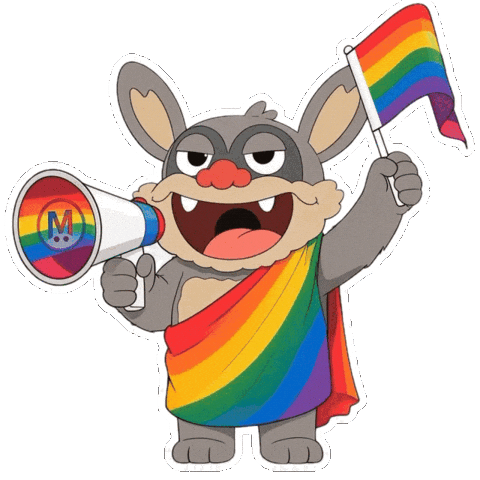 Rainbow Love Sticker