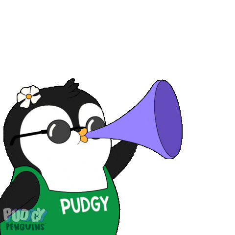 Happy Great Job Sticker by Pudgy Penguins