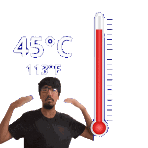 45 Degrees Sticker