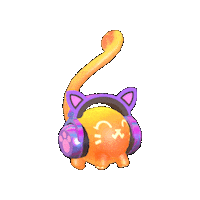 Cat Love Sticker by Seorang Zaki