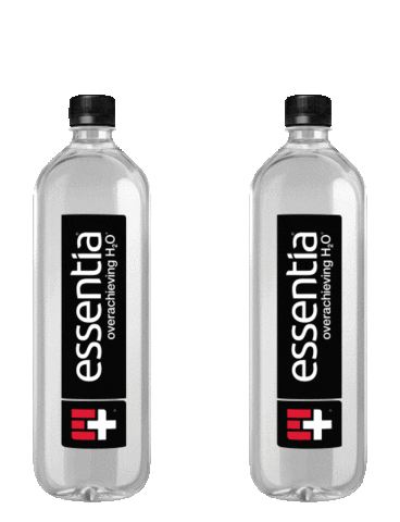 EssentiaWater water cheers hydrate drink water Sticker