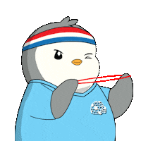 Annoy Leave Me Alone Sticker by Pudgy Penguins