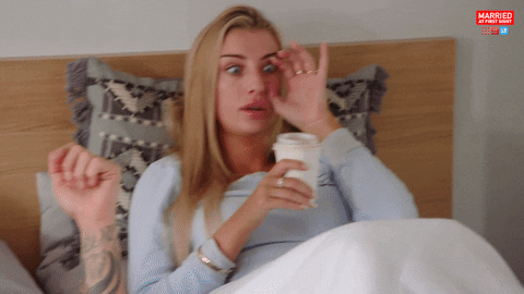 Reality Reaction GIF by Married At First Sight