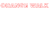Orange Walk Belize Sticker by Fi Kruffy