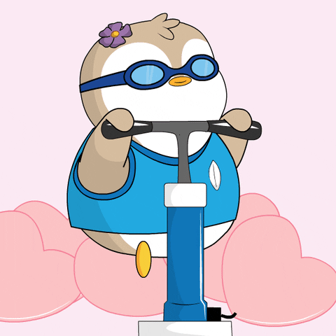 Hello Kitty Love GIF by Pudgy Penguins