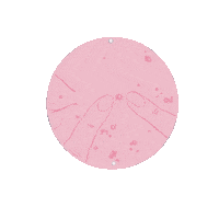 Pink Face Sticker