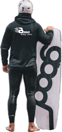 Hoodie Wakeboard Sticker by B360 Riding-Shirts