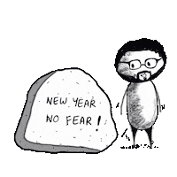 Happy New Year Sticker