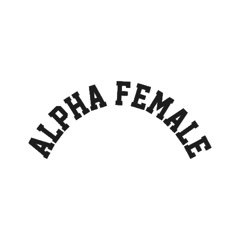 Sassy Alpha Female Sticker by LULUSIMONSTUDIO