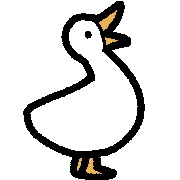Bird Duck Sticker