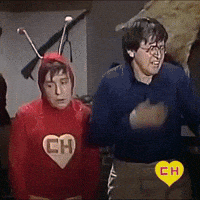 Scared Chapulin Colorado GIF by Grupo Chespirito