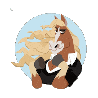 Sarcastic Patrick Warburton Sticker by Walt Disney Animation Studios