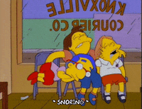 scared bart simpson GIF