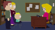 butters stotch meeting GIF by South Park 
