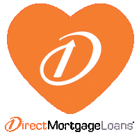 Heart Love Sticker by DirectMortgageLoans