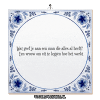 Humor Wijsheid Sticker by Tegelspreuken.nl
