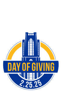 Pdog Sticker by Pitt Alumni Association