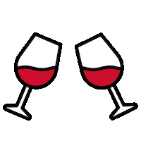 Sibyllineescapade cheers aperitif tchin degustation Sticker