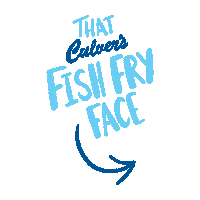 Eat Fish Fry Sticker by Culver's