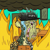 Stressed Its Fine GIF by Boring Merch