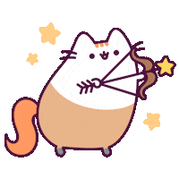 zodiac sign cat Sticker by Pusheen